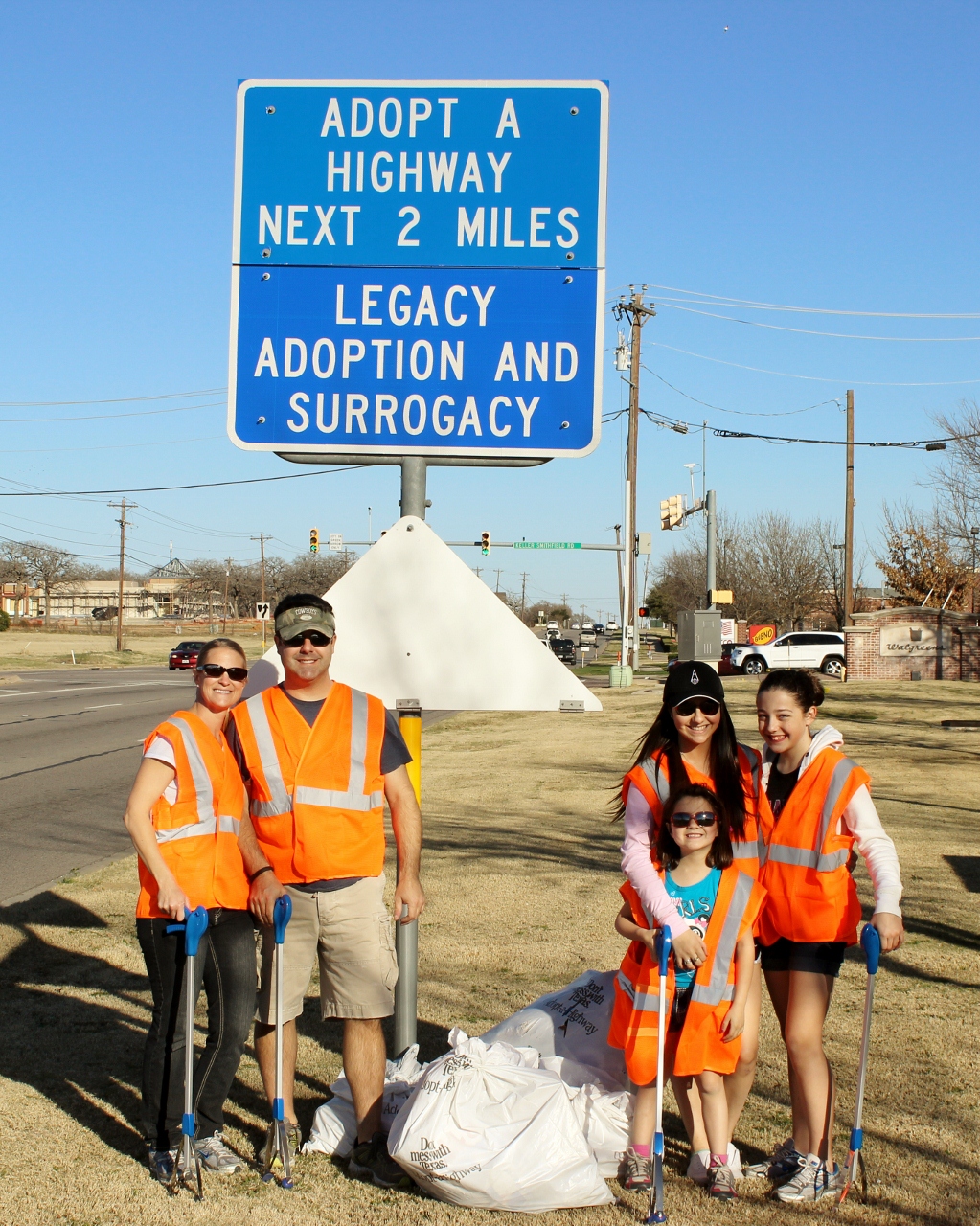 Legacy Adoption Services Adopts a Highway